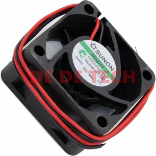 KDE2404PKV1 For Sunon maglev fan 4020 4CM 24V 1.2W power supply axial cooling fan