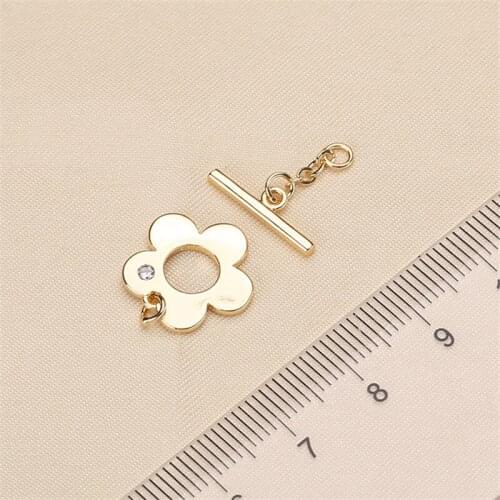 DIY For Woman Pearls Necklace Bracelet Jewelry Making Connection Handmade 925 Silver Plating Clasp Accessories