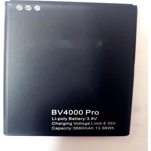 For Blackview BV4000 PRO Battery 3680mAh Batterie Bateria Accumulator AKKU High Quality with phone stander