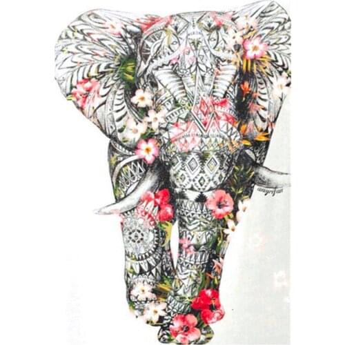 5D DIY diamond painting full diamond animal cross stitch new product diamond embroidery elephant ornaments home decoration gift