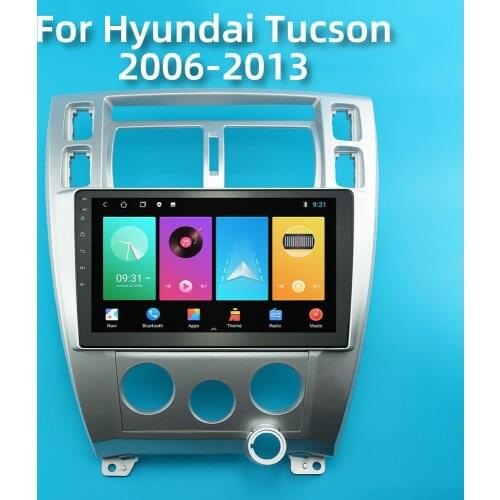 For Hyundai Tucson 2006-2013 10.1 Inch Screen 2din Android Car Stereo Gps Navigation FM Radio Bluetooth Multimedia Video Player