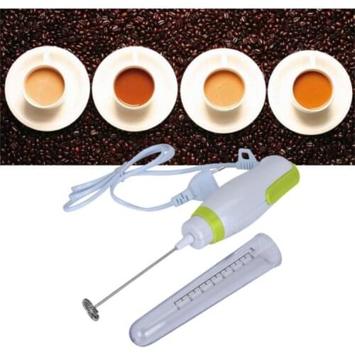 Electric Handheld Blender Espresso Machine Mixer Coffee Maker Frappe Milk Frother Drink Agitator for Household Kitchen