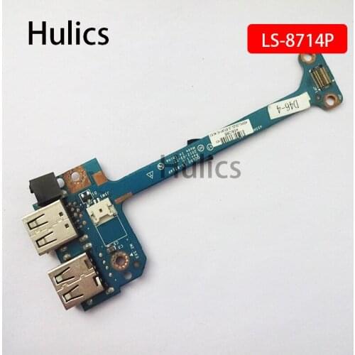 Hulics Original For HP Envy M6 M6-1000 Series Dual USB Port Board QCL50 LS-8714p REV.1.0