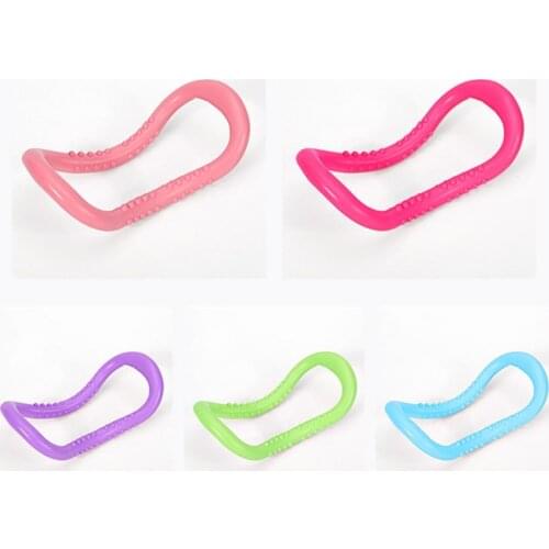 Yoga Magic Circle PP Pilates Ring Home Fitness Equipment for Women Exercise Massage Workout in Gym Fitness Training 21x11x8cm