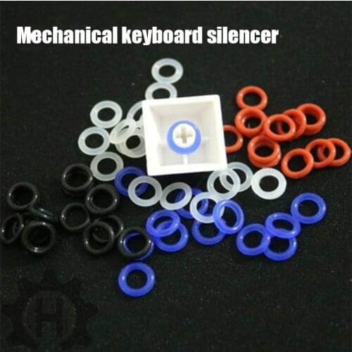 Mechanical keyboard mute coil key cap mute rubber coil shorten key range mute coil special purpose mechanical keyboard