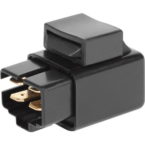 Neutral Relay Solenoid Excellent Durable Plastics and Copper Black for Yamaha YFM 350 Raptor 2004-2013 with Ruggedness