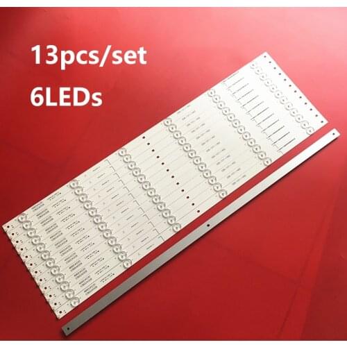 65cm 6led 13pcs/set LED Backlight strip for Sh ar p 60"TV LCD-60TX4100A 60SU475A 60SU470A 3P60UK007 008-A2