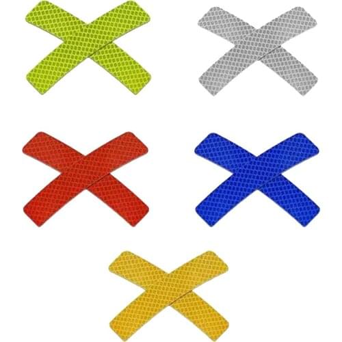 Car wheel eyebrow reflective stickers safety collision warning body stickers Motorcycle Supplies