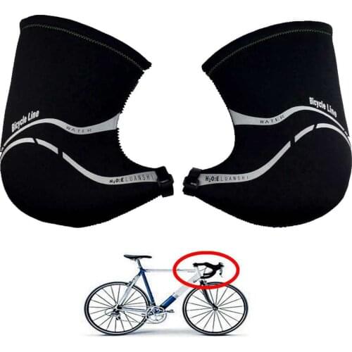 Windproof Road Handlebar Covers Bicycle Cycling Gloves warm Bike full fingers Winter Gloves MTB rainproof
