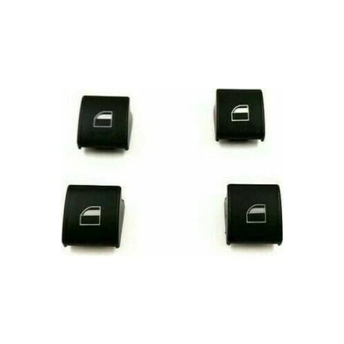 4x Window Switch Button Cap Cover Replacement for BMW 3 Series E46 X5 X3