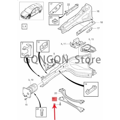 CAR cross bar 2007-2019vol voxc70 xc60 v70 v60 cross country v60 s80l s80 s60l s60 cross country s60 front bumper fixing bracket