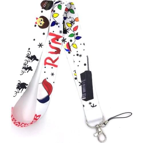 Stranger things Funny Keychain Lanyard For Keys ID Card Badge Holder Neck Strap Keyring Neckband DIY Hang Rope