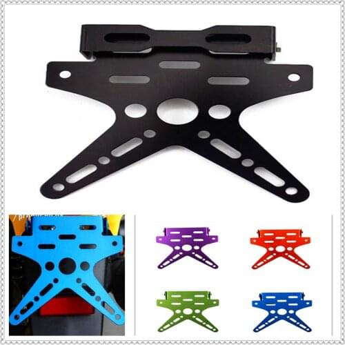 Motorcycle License Holder Mount Bracket Number Plate FOR Kawasaki DTRACKER125 KLX150S KLX250,DTRACKER KLX450R KLX125