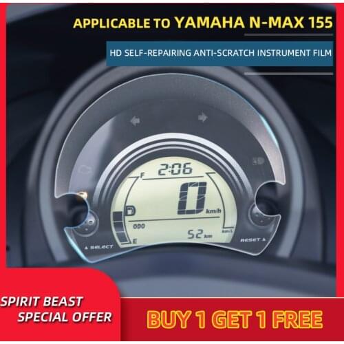 Spirit Beast Motorcycle speedometer TPU Scratch proof Protection Film Dashboard Screen Instrument Film For YAMAHA N-MAX NMAX 155