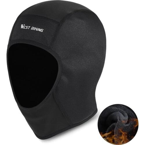 Breathable Waterproof Bicycle Cap Cycling Helmets Inner Caps Anti-Sweat Hat Under Helmet Lining Caps Warm Outdoor Neck Sleeve