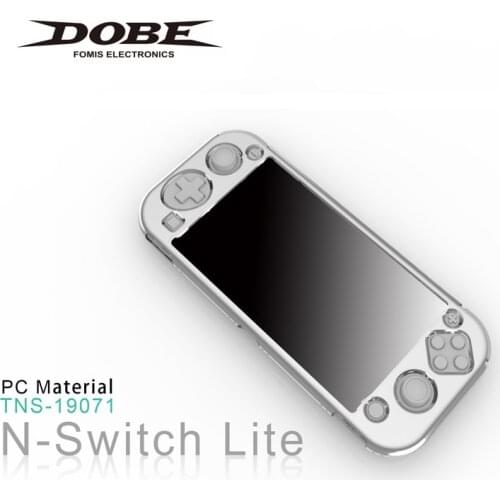 Crystal Transparent Case Protecive Cover Environmentally Friendly PC Skin Fit for Nintend Switch Lite Bracket Function