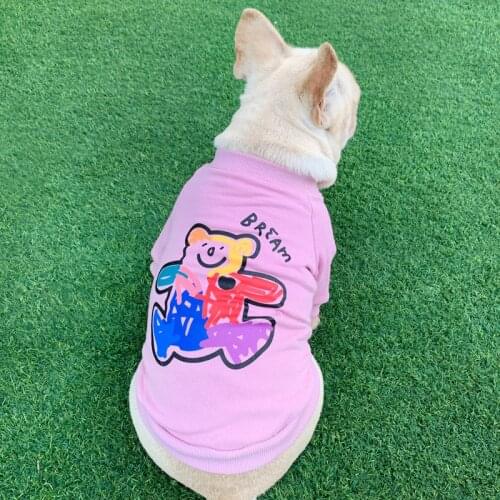 Cute Dog Costumes for Small Medium Dogs Autumn Parent-Child Matching Dog Sweater Cotton French Bulldog Clothes Pets Apparel