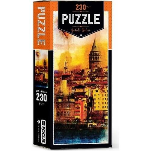 Blue Focus 230 Piece Jigsaw Puzzle-Galata Tower
