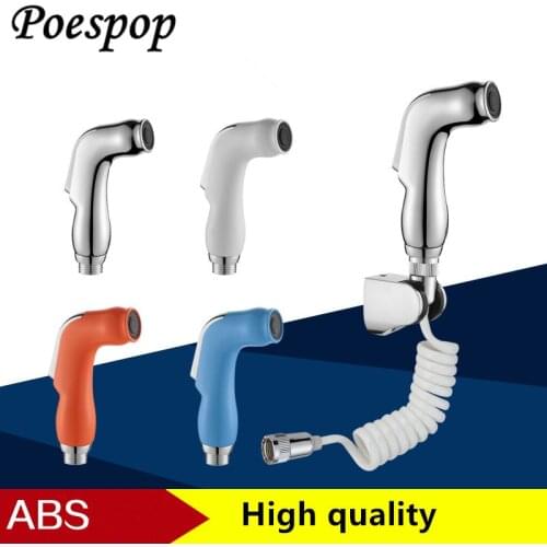 POSEPOP Bathroom HandHeld Toilet ABS Bidet Sprayer Washing Shower Head Flusher Flushing Clean Bidets toilet shower bath tools