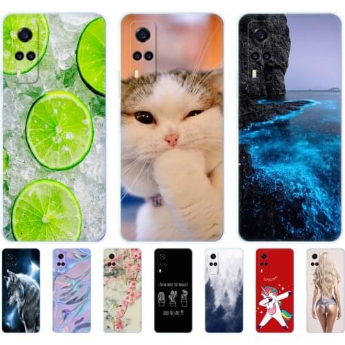 For vivo Y31 Case Silicon Back Cover Phone Case For VIVO Y31 Y 31 VivoY31 2021 Soft Case 6.58inch Coque TPU bumper etui Funda