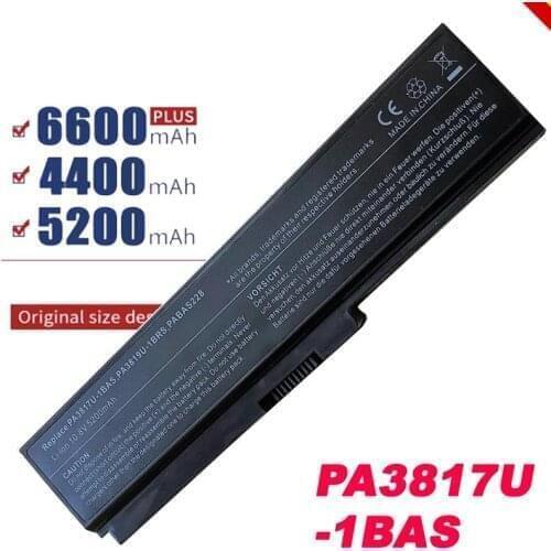 Replacement 6 Cells Battery For TOSHIBA Satellite L645 L655 L700 L730 L735 L740 L745 L750 L755 PA3817U-1BRS 3817 PA3817 PA3817U