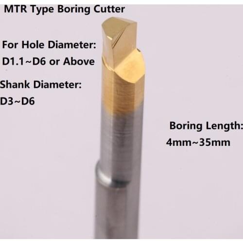 MTR All Size Internal Hole Making Solid Carbide CNC Boring Tool High Rigidity Boring bar and Precision Micro Boring Head