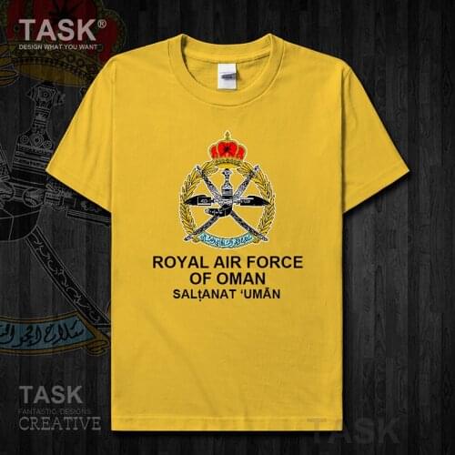 Air Force Sultanate of Oman Omani OMN t shirt new Tops Short sleeve clothes summer Fashion country Army Tactical Military 01
