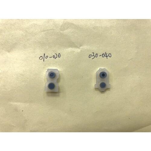 10sets=20pcs JDS 010/020 JDS030 040 Silicon Rubber Pads For Playstation PS4 Controller L2 R2 L1 R1 Rubber Buttons