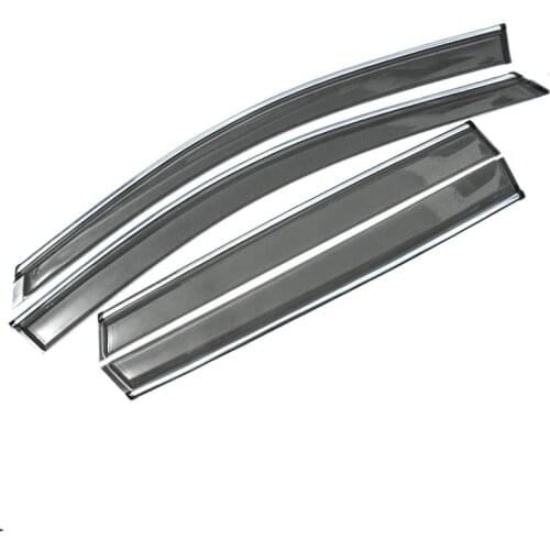 4PCS Window Rain Visor Car Windows Protection Rain Shield Visor Cover For Honda CRV 2017