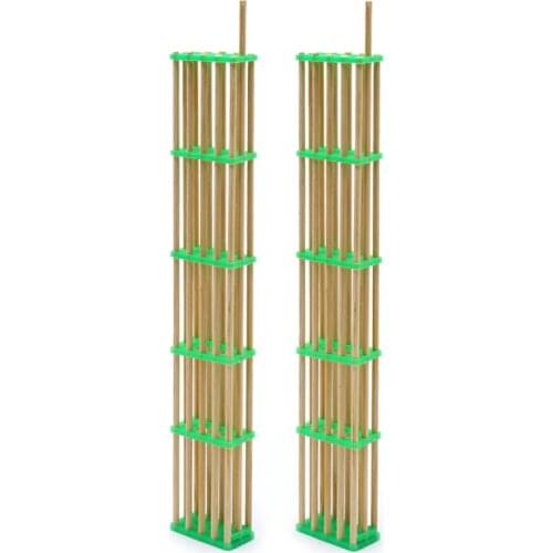 5 Pcs Beekeeping Tools Bee Bamboo Caged Longer Type Five Festival Lengthen Queen Bee Caged Prisoners Wang Lengthening 5 Sections