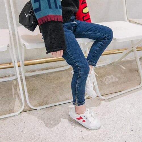 Childrens Trousers Baby Girl Jeans Fashion Thin Casual Denim Pants Children Clothing Kids Girls Cowboy Pants Jeans Infantil