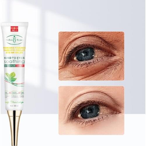 Eye Cream Peptide Collagen Serum Anti-Wrinkle Anti-Age Remove Dark Circles Eye Care Against Puffiness And Bags Hydrate Eye Cream