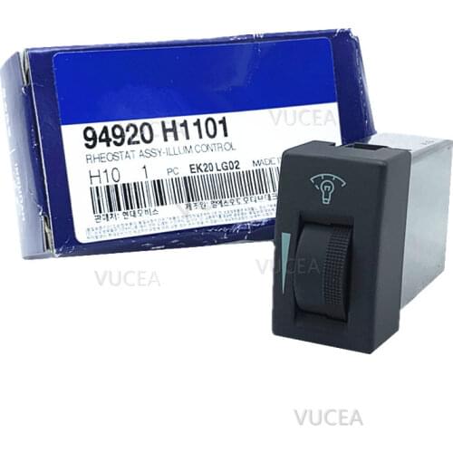 Dashboard brightness adjustment switch button Illumination Rheostat Assembly Control for hyundai Terracan 2001 - 2007 94920H1101