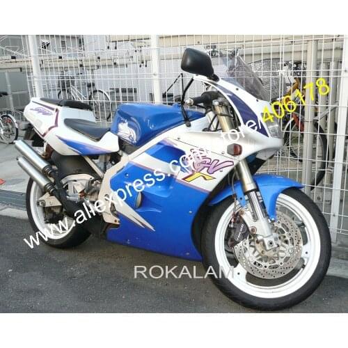 Fairings Kit For Suzuki RGV250 VJ22 90-94 RGV 250 VJ22 1990 1991 1992 1993 1994 Blue White ABS Motorcycle Fairing