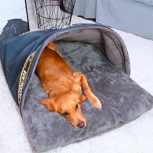 Large Dog Bed Pet Sleeping Bag Cat Bed Small Dogs Kennel Sofa House Puppy Cave Bed Warm Nest High Quality