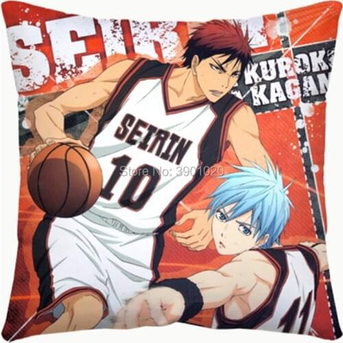 Cartoon Anime Kurokos Basketball Kuroko Tetsuya Kagami Taiga Square Pillow