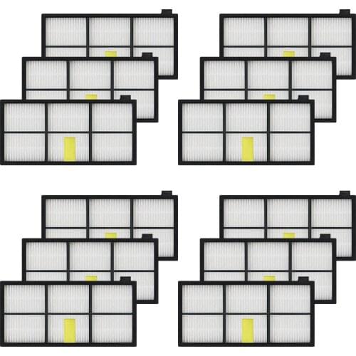 12pcs Heap filter kit for iRobot Roomba 800 900 Series 870 880 980 Vacuum Cleaner Accessories parts replacement