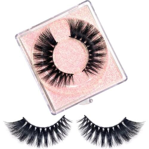 21mm 5D False Eyelashes Eye Make-Up Mink Hair Soft Hair Tips Natural Dyeing Wedding Trip Party Activities