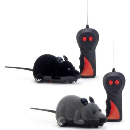 New Cat Toys Remote Control Wireless RC Simulation Mouse Toy Electronic Rat Mice Toy For Kitten Cat Novelty Toy
