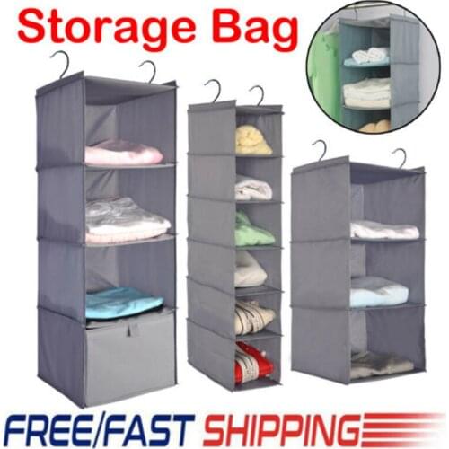Brand New Style 6 Pockets Wall Door Closet Home Hanging Storage Bag Linen Organizer Useful Pouch