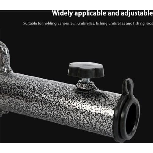 Beach Umbrella Base Stainless Steel Sand Stake for Umbrella Grass Ground Stake Holder Spike Patio Umbrella Stake Holder Two