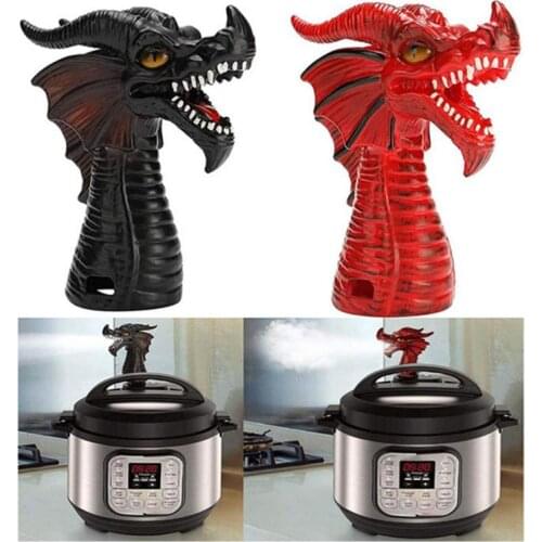 Pressure Cooker Steam Diverter Jet Dragon Steam Shape Steam Release Accessory Kitchen Gadget Creative Kitchen Steam Diverter