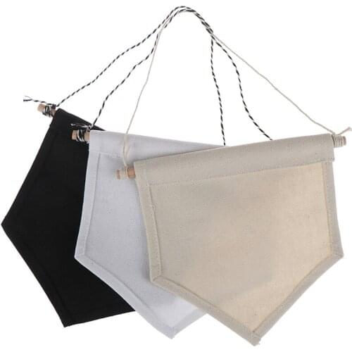 Blank Cotton Pin Wall Display Hanging Pennant Banner Decor Badge Buttons And Lapel Collections Wall Decor Home Accessories