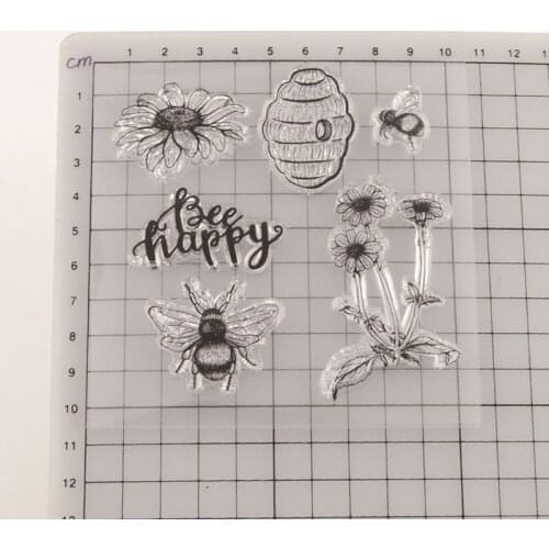 2021 New Flower Silicone Clear Seal Stamp DIY Scrapbooking Embossing Photo Album Decorative Paper Card Craft Art Handmade Gift