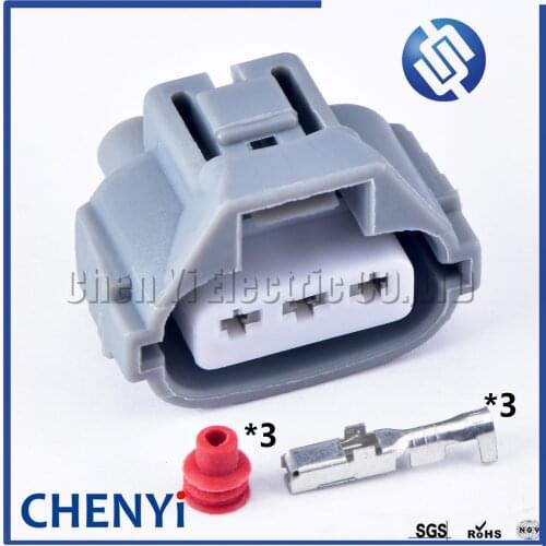 3 Pin female Auto waterproof connector Turn Signal Headlight Wiring Connector Plug For Toyota Lexus Scion Honda Nissan Infiniti