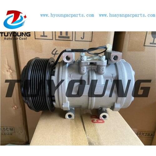 Auto air conditioning AC Compressor for denso 10p15 John deere truck 12v 8pk