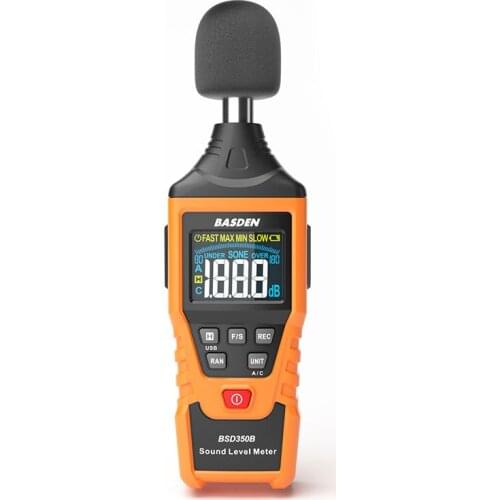 BSD-350B Decibel Detector 30-130dB dB Sound Level test Noise Meter Measurement A/C weighted