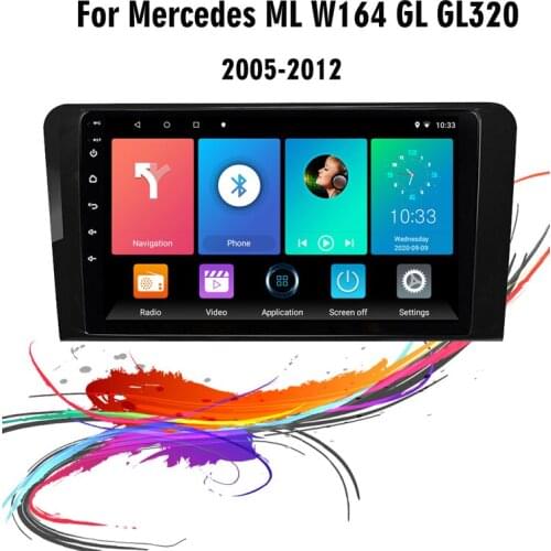 Eastereggs 2 din Car Multimedia Player Android 8.1 Wifi GPS Autoradio For Benz ML W164 ML350 ML500 X164 GL320 GL 2005-2012