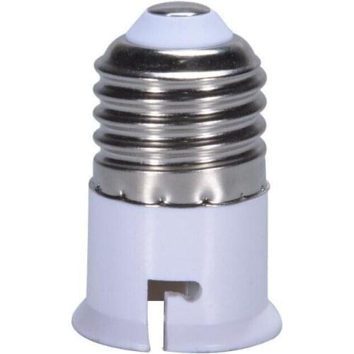 E27 to B22 Light Lamp Bulb Socket Base Converter Edison Screw to Bayonet Cap