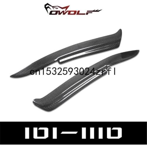 For Audi A4 S4 1996-2001 Modified Carbon Fiber Lamp Eyebrow Decorative Accessories